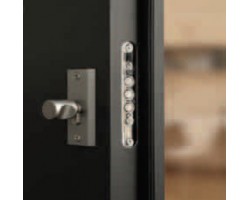 Двери ЕВРОПА PVC 70 Аурина blk со стеклом-foto6